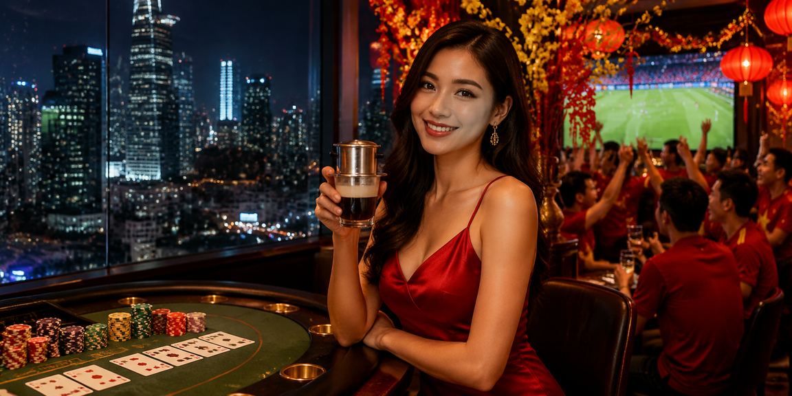 Người dùng tại Hà Nội thưởng thức cà phê và trải nghiệm baccarat trực tuyến trên điện thoại
